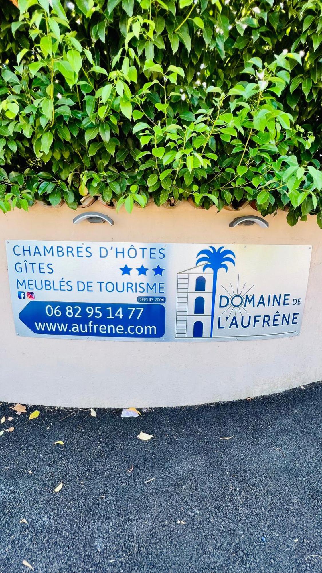 Bed and Breakfast Domaine De L'Aufrene Hyères Exterior foto